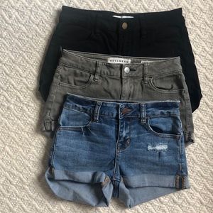 PACSUN Denim Shorts Bundle